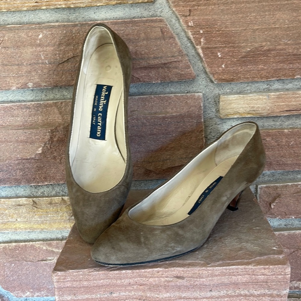 Suede, Italian,Valentina Carrano pumps